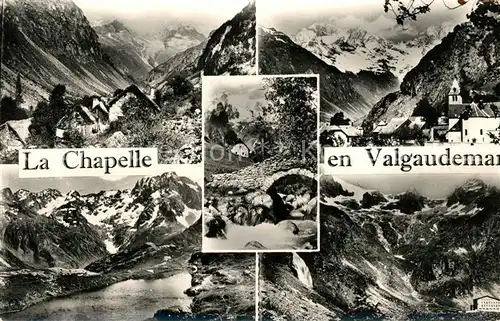 AK / Ansichtskarte La Chapelle en Valgaudemar Alpenpanorama Kat. La Chapelle en Valgaudemar