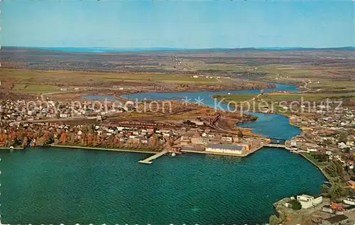 AK / Ansichtskarte Lac Megantic Vue aerienne Kat. Lac Megantic