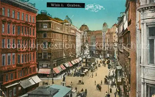 AK / Ansichtskarte Wien Graben Kat. Wien