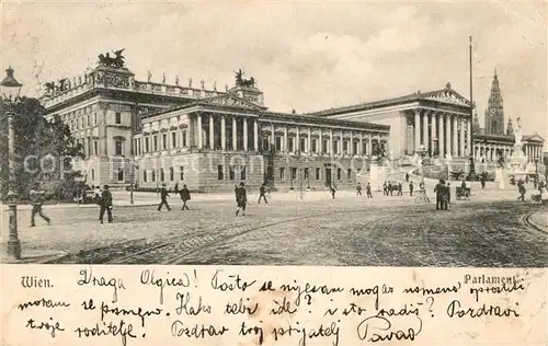 AK / Ansichtskarte Wien Parlament Kat. Wien