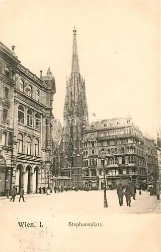 AK / Ansichtskarte Wien Stephansplatz Kat. Wien