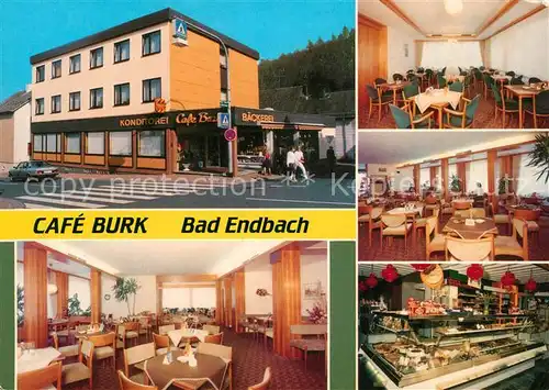 AK / Ansichtskarte Bad Endbach Cafe Burk Kat. Bad Endbach