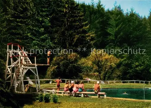 AK / Ansichtskarte Beerfelden Odenwald Waldseebad Kat. Beerfelden