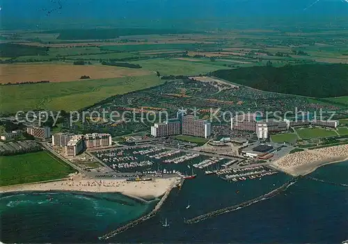 AK / Ansichtskarte Damp Ostseebad Fliegeraufnahme