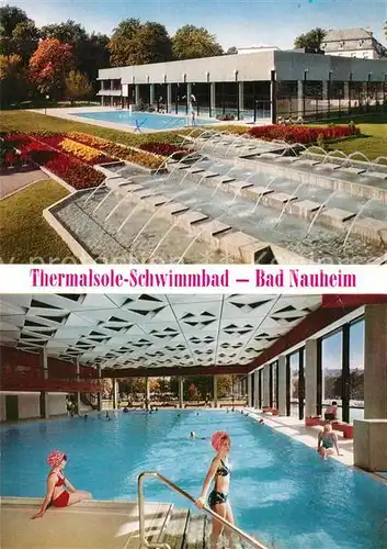 AK / Ansichtskarte Bad Nauheim Thermalsole Schwimmbad Kat. Bad Nauheim