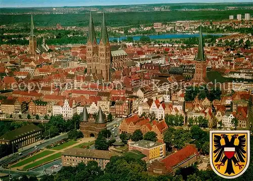 AK / Ansichtskarte Luebeck Panorama Kat. Luebeck