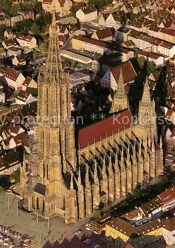 AK / Ansichtskarte Ulm Donau Muenster Hoechster Kirchturm der Welt Kat. Ulm