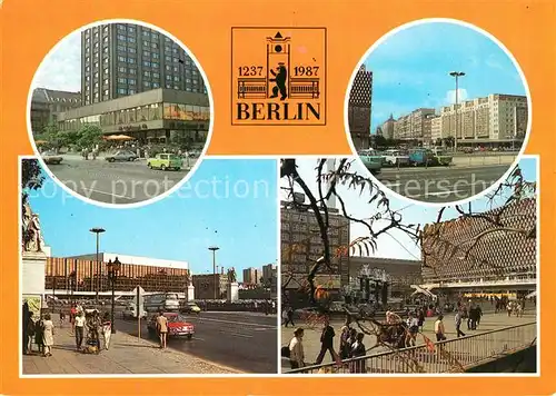 AK / Ansichtskarte Berlin Hotel Metropol Palast der Republik Alexanderplatz Kat. Berlin