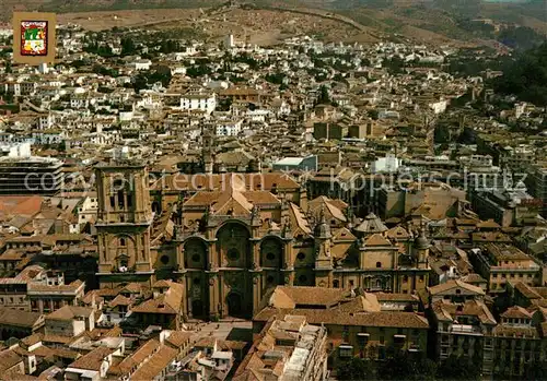 AK / Ansichtskarte Granada Andalucia Fliegeraufnahme Kathedrale Kat. Granada