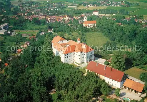AK / Ansichtskarte Ortenburg Fliegeraufnahme Schloss Ortenburg Kat. Ortenburg