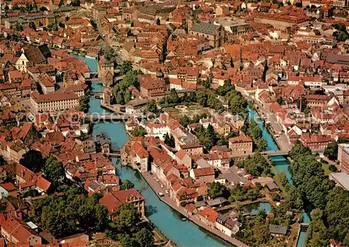 AK / Ansichtskarte Bamberg Fliegeraufnahme Altstadt Kat. Bamberg