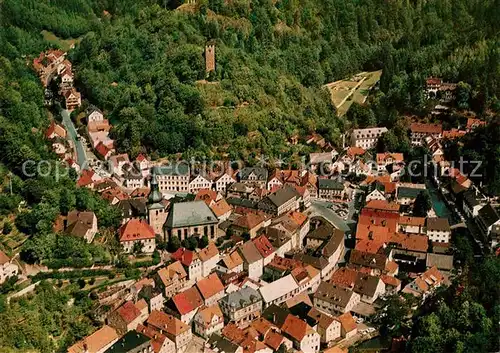 AK / Ansichtskarte Berneck Bad Fliegeraufnahme Kat. Bad Berneck Fichtelgebirge