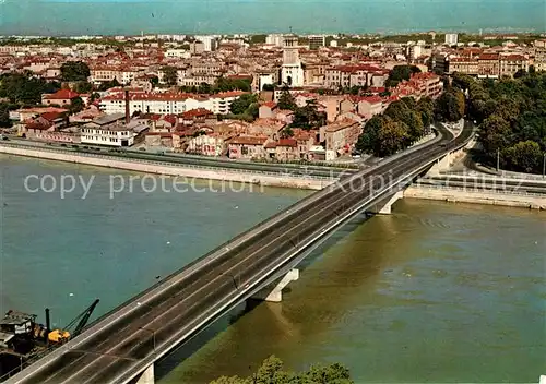 AK / Ansichtskarte Valence Drome Bruecke ueber die Rhone Kat. Valence