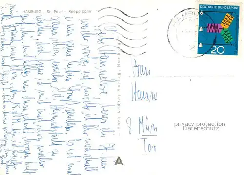 AK / Ansichtskarte Hamburg Sankt Pauli Reeperbahn Kat. Hamburg