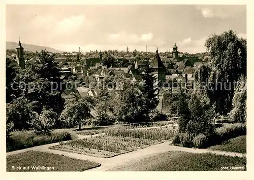 AK / Ansichtskarte Waiblingen Rems Panorama Kat. Waiblingen