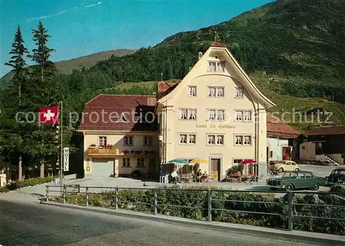 AK / Ansichtskarte Hospental Hotel Restaurant Sankt Gotthard Kat. Hospental