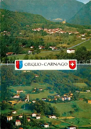 AK / Ansichtskarte Carnago Chiesa Origlio Panorama Kat. Origlio