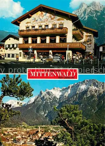 AK / Ansichtskarte Mittenwald Karwendel Tirol Geschenkhaus Neuner  Kat. Schwaz