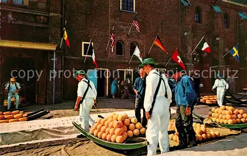 AK / Ansichtskarte Alkmaar Kaasmarkt Kaesemarkt Kat. Alkmaar