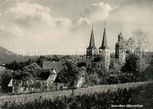 AK / Ansichtskarte Marienmuenster Ehemalige Abtei Kat. Marienmuenster