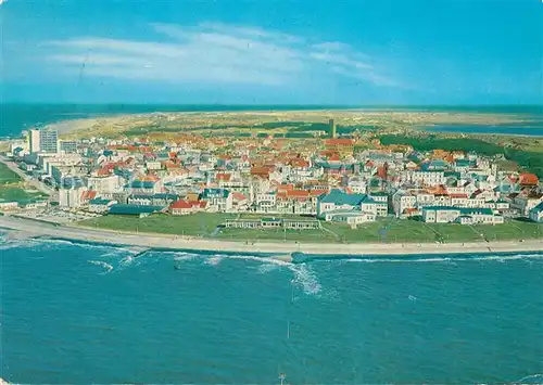 AK / Ansichtskarte Norderney Nordseebad Ansicht von Westen Fliegeraufnahme Kat. Norderney