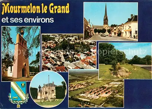 AK / Ansichtskarte Mourmelon le Grand et ses environs Baconnes Eglise Cimetiere russe Kat. Mourmelon le Grand