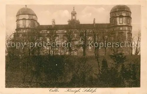 AK / Ansichtskarte Celle Niedersachsen Koenigliches Schloss Kat. Celle