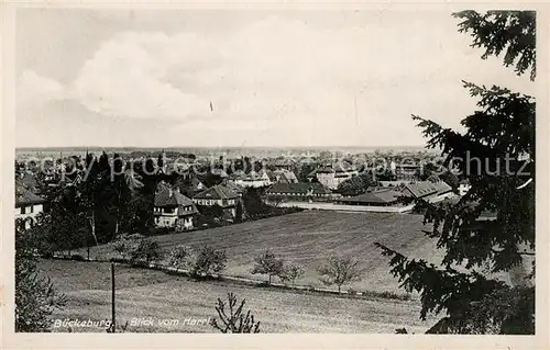 AK / Ansichtskarte Bueckeburg Blick vom Harrl Kat. Bueckeburg