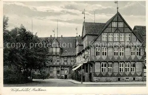 AK / Ansichtskarte Wolfenbuettel Rathaus Kat. Wolfenbuettel