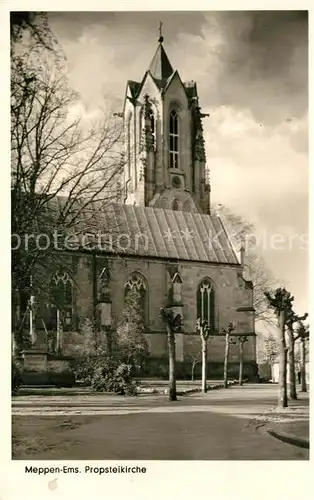 AK / Ansichtskarte Meppen Propsteikirche Kat. Meppen