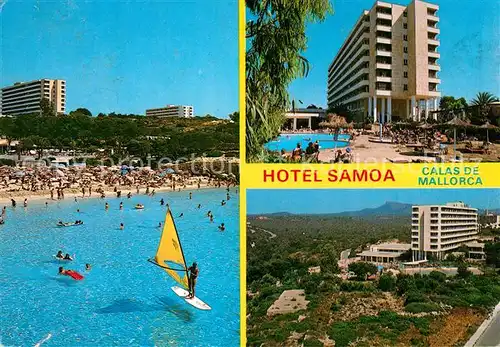 AK / Ansichtskarte Calas de Mallorca Hotel Samoa Kat. Mallorca