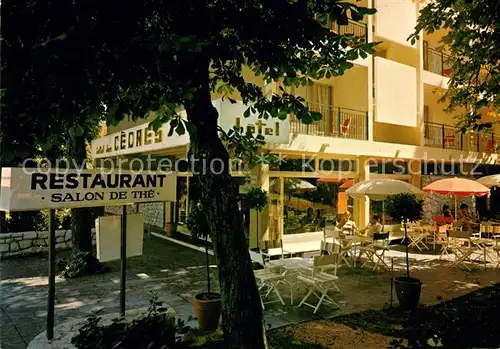 AK / Ansichtskarte Greoux les Bains Hotel des Cedres Restaurant Salon de The Kat. Greoux les Bains