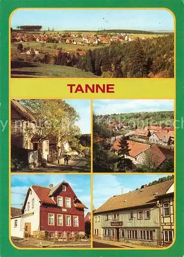 AK / Ansichtskarte Tanne Harz Schierker Weg Ferienheim Waldheim Gaststaette Braunschweiger Hof Kat. Tanne Harz