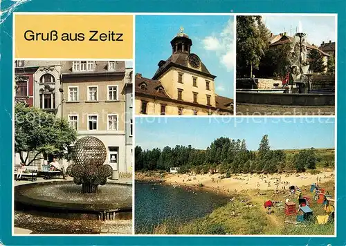 AK / Ansichtskarte Zeitz Schloss Moritzburg Karl Marx Promenade  Kat. Zeitz