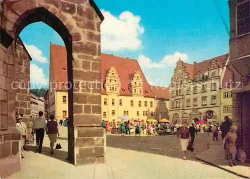 AK / Ansichtskarte Meissen Elbe Sachsen Marktplatz Rathaus Kat. Meissen