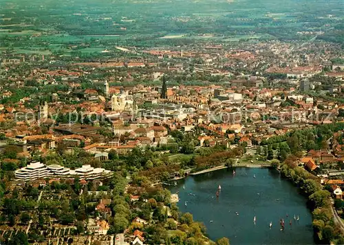 AK / Ansichtskarte Muenster Westfalen Fliegeraufnahme Kat. Muenster