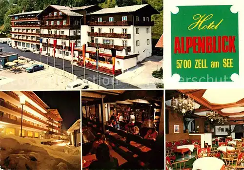 AK / Ansichtskarte Zell See Hotel Alpenblick Kat. Zell am See