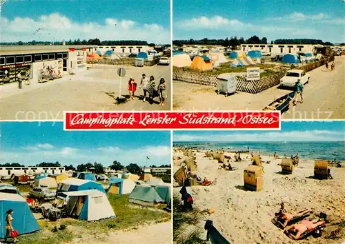 AK / Ansichtskarte Groemitz Ostseebad Campingplatz Lenster Suedstrand Kat. Groemitz