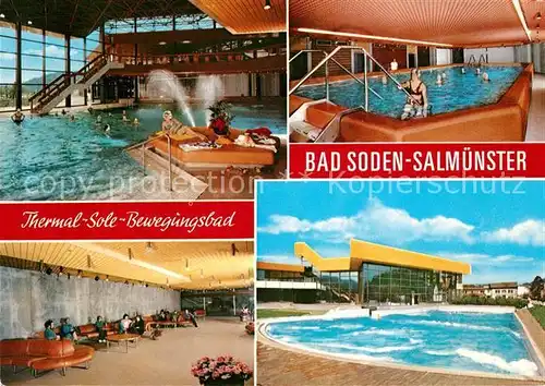 AK / Ansichtskarte Bad Soden Salmuenster Thermal Sole Bewegungsbad Kat. Bad Soden Salmuenster