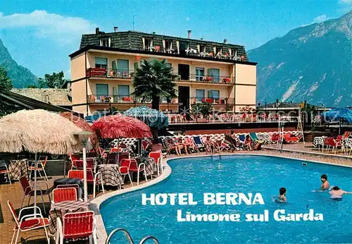 AK / Ansichtskarte Limone sul Garda Hotel Berna Kat. 