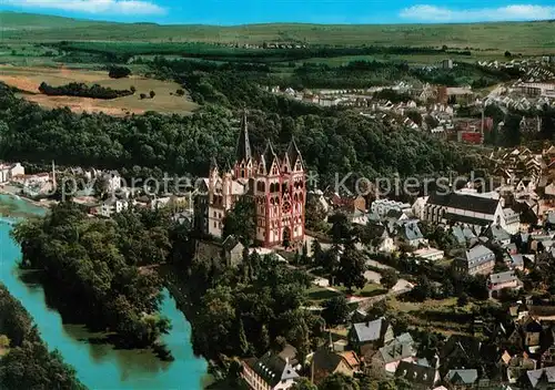 AK / Ansichtskarte Limburg Lahn Fliegeraufnahme Dom  Kat. Limburg a.d. Lahn