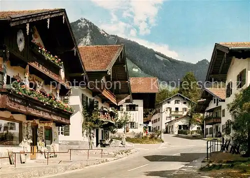 AK / Ansichtskarte Marquartstein Alte Dorfstrasse Kat. Marquartstein