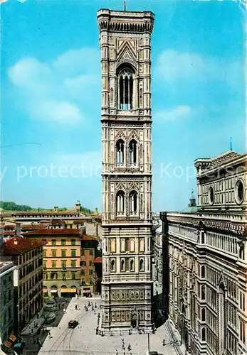 AK / Ansichtskarte Firenze Toscana Citta d Incanto Il Campanile Glockenturm Kat. Firenze