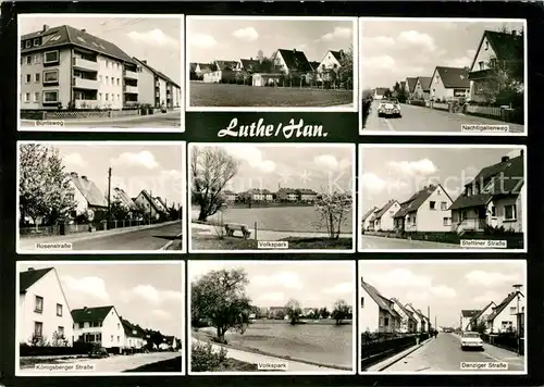AK / Ansichtskarte Luthe Strassenpartien Volkspark Kat. Wunstorf
