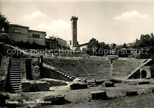 AK / Ansichtskarte Fiesole Teatro Romano Ruinen Antike Staette Kat. Fiesole