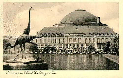 AK / Ansichtskarte Hannover Stadthallengarten  Kat. Hannover