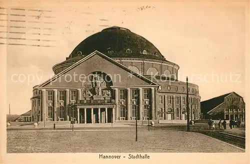 AK / Ansichtskarte Hannover Stadthalle Kat. Hannover