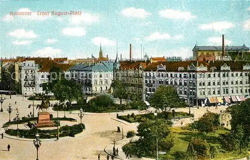 AK / Ansichtskarte Hannover Ernst August Platz Kat. Hannover