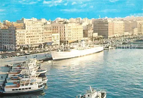 AK / Ansichtskarte Piraeus Fliegeraufnahme Hafen Kat. Piraeus