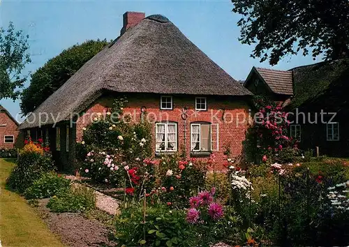 AK / Ansichtskarte Insel Foehr Friesenhaus in Toftum Kat. Wyk auf Foehr